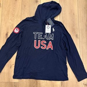 Men’s Official USA Olympic long sleeve hoodie Polo Ralph Lauren